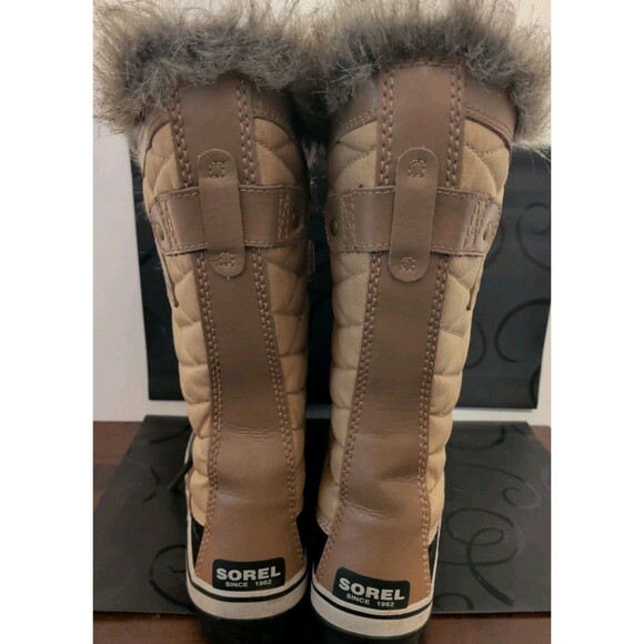 Sorel Womens Tofino Cate Brown Tall Insulated Winter Boots, Size: 8.5   #SB1-17 main image 7